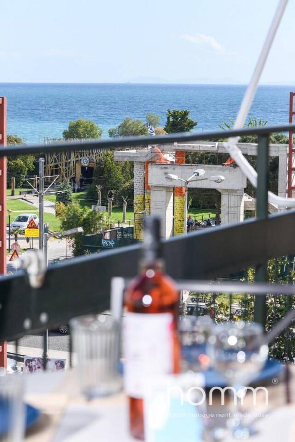 90M² Homm Sea View Apartment In Alimos Athen Eksteriør billede