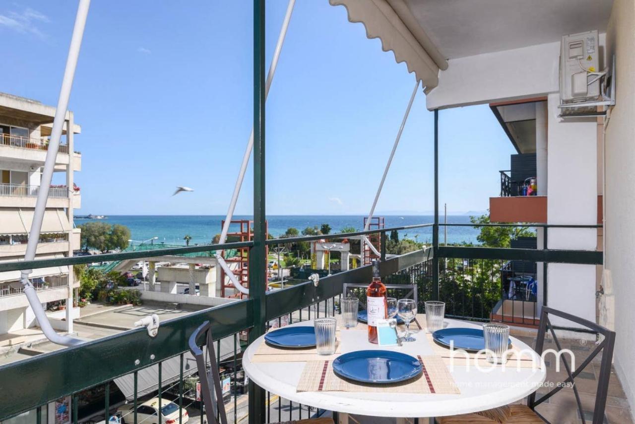 90M² Homm Sea View Apartment In Alimos Athen Eksteriør billede